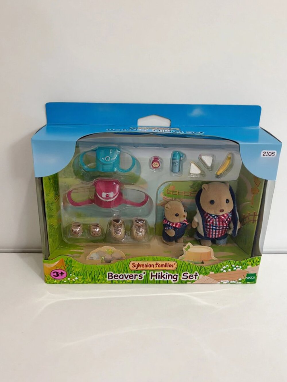Calico Critters Sylvanian Families Beaver Family Hiking Set RETIRED